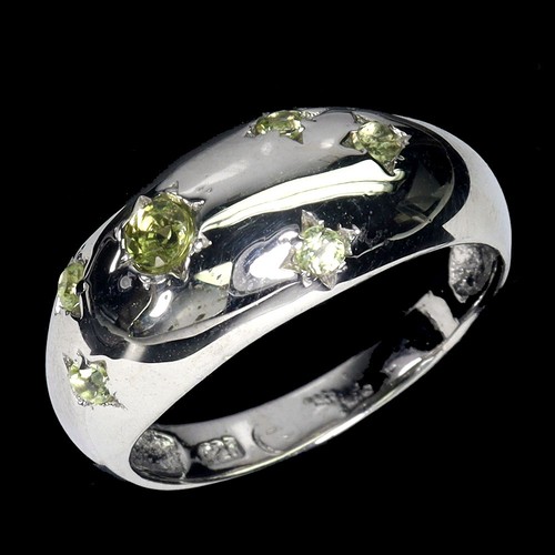 925 sterling silber ring - silber, rund
