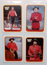 1991 Merlin WWF The Mountie Trading Card Set Sammelkarten Komplettset 