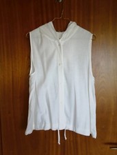 Ärmellose Bluse Kapuze Shirt