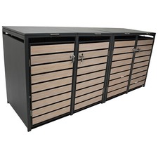 Mülltonnenbox 4-er