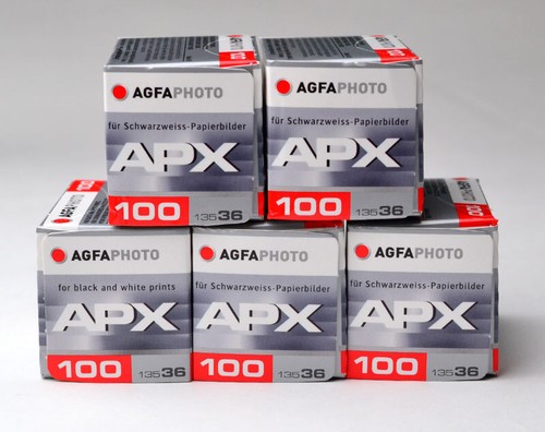 Agfa 5er set folien apx - set,