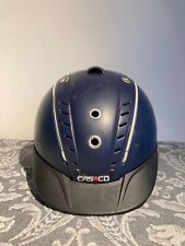 Reithelm casco dunkelblau Gr. S