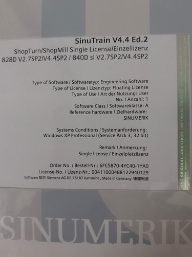 Siemens sinutrain ed 2 - siemens, v4.4