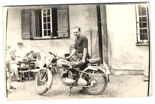 Fotografie mann mit - fotografie, seinem