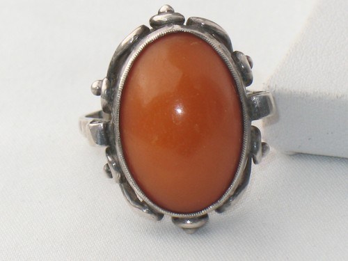 Jugendstil silber ring dunkler - jugendstil,