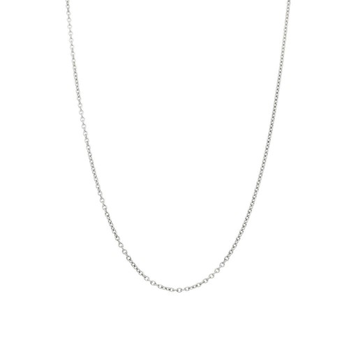 Damen platin spur kette - kette,
