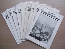 Flensburg, 9 Hefte "Flensburger Illustrierte Zeitung", von 1929.