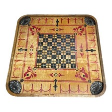 Antique Carrom Game Board 28