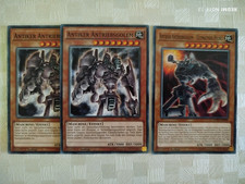 3mal  ANTIKER ANTRIEBSGOLEM    YU-GI-OH  Karten   3x