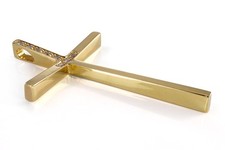 Kreuz Anhänger 8 Brillanten