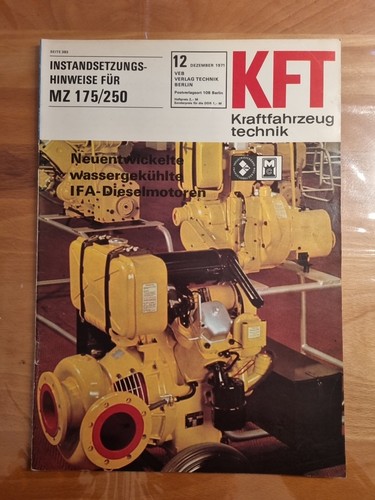 Kft kraftfahrzeugtechnik 71 - kft,