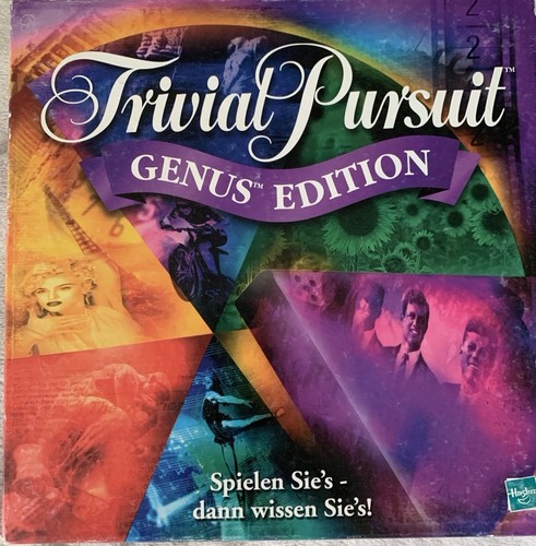 Hasbro trivial pursuit - trivial, genus