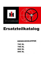 IHC Ersatzteil Katalog 743XL 745XL 844XL 845XL, 820 Seiten