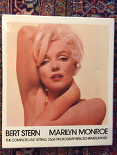 Marilyn Monroe Bert Stern The last Sitting 1982 Erstausgabe 464 S. im Schuber