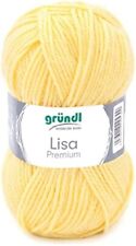 Gründl Wolle Lisa Premium Uni Farbauswahl 50 Gramm
