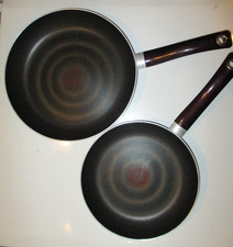 2 x Tefal Pfanne 24,5 / 28,5 cm Antihaftbeschichtung Bratpfanne Aluminium
