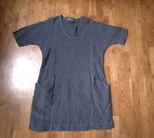 Kleid 100% Leinen Elemente