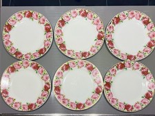 6 Porzellan Kuchenteller
