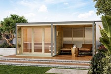  Saunahaus Gartensauna ARES 3