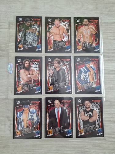 Wwe slam attax then - then,, now