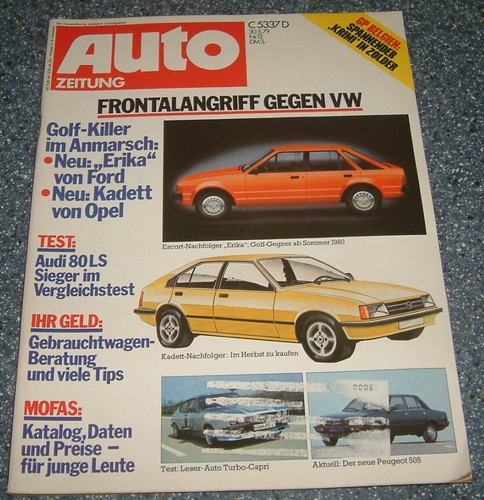 Auto zeitung 1979 alle - auto, 12/1979