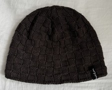 Norton Mütze Braun Warm Wolle Fleece Gefüttert Unisex Herbst Winter