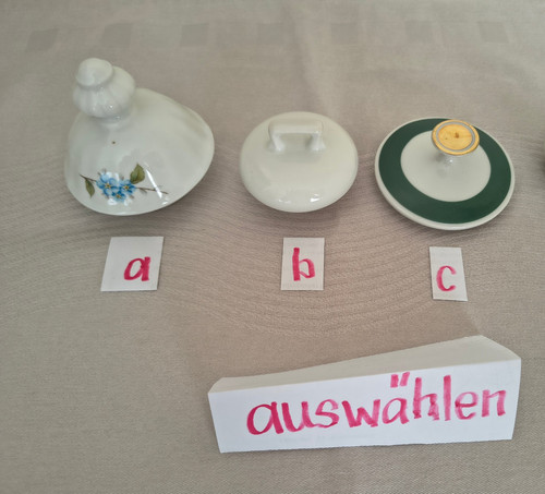 Aussuchen porzellan einzel - aussuchen:,