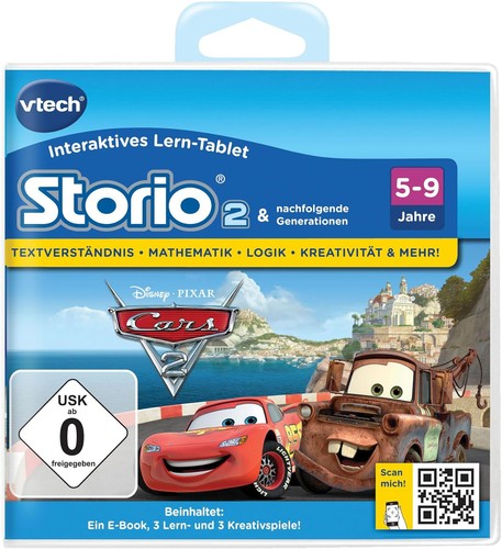 Cars storio vtech - 2, spiel