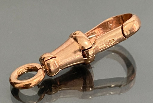 New albert swivel clasp - swivel, 9ct