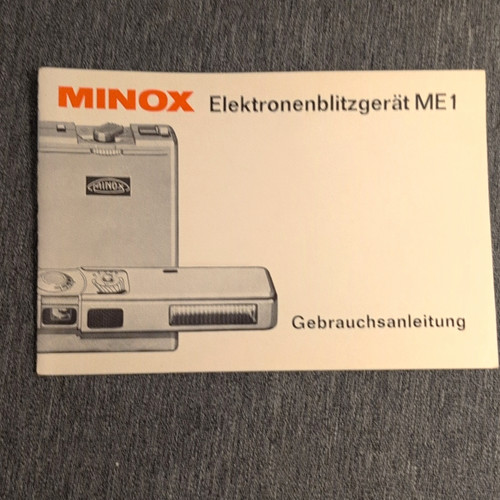 Minox elektronenblitzgerät - elektronenblitzgerät, me