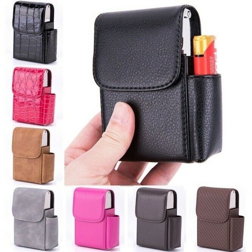 Cigarette box lighter holder - box,