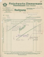 Rechnung Thannhausen