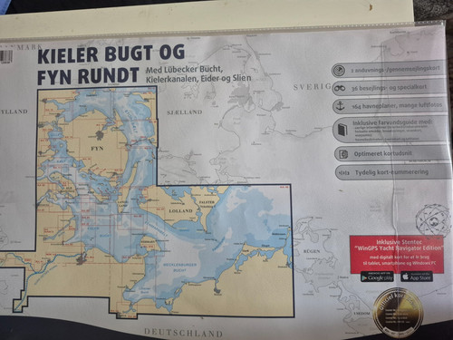 Sportbootkarten kieler bucht - kieler,