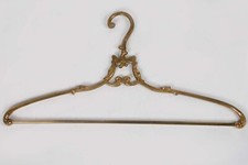 Messing Gardarobenbügel Kleider-Hosenbügel nostalgisch vintage 30/40er