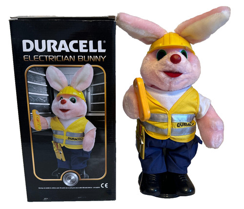 Duracell hase werbefigur - duracell,