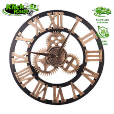 Römische Wanduhr 45 cm Metall