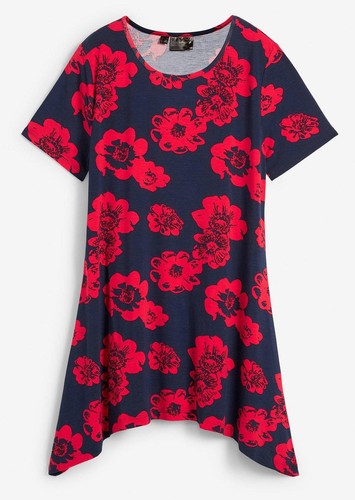 Longshirt mit zipfel 40 - longshirt, gr.