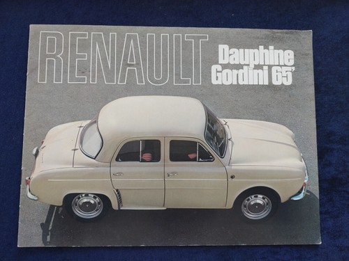 Renault dauphine gordini - dauphine,