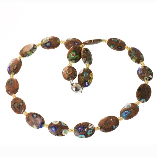 Millefiori glas perlen - millefiori,
