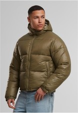 Urban Classics Steppjacke Shiny Puffer Jacket With Hood TB7585