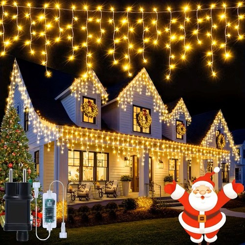 Eiszapfen led lichterkette - eiszapfen, led-lichterkette
