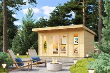 Gartenhaus blockhaus pultdach - blockhaus,