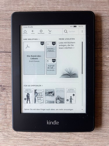 Amazon kindle paperwhite - kindle, 6