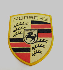 Porsche Crest Stoff Aufnäher