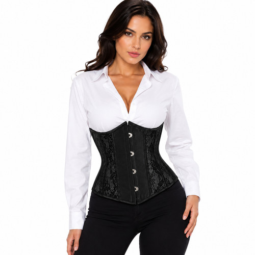 Damen schwarz unterbrust - damen,