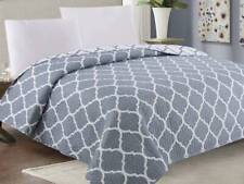 Tagesdecke Steppdecke Bettüberwurf 220x240 Grau Beige Braun Blau Schwarz