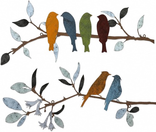 Stück vogel wanddeko - stück,