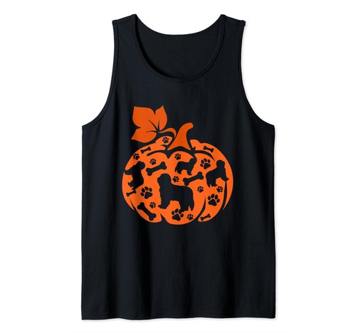 Bearded collie tank top - bearded,