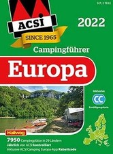 ACSI Campingführer Europa 2022: in 2 Bänden inkl. A... | Buch | Zustand sehr gut