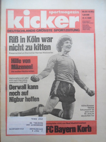 Kicker 1980 x harald - kicker, 31-